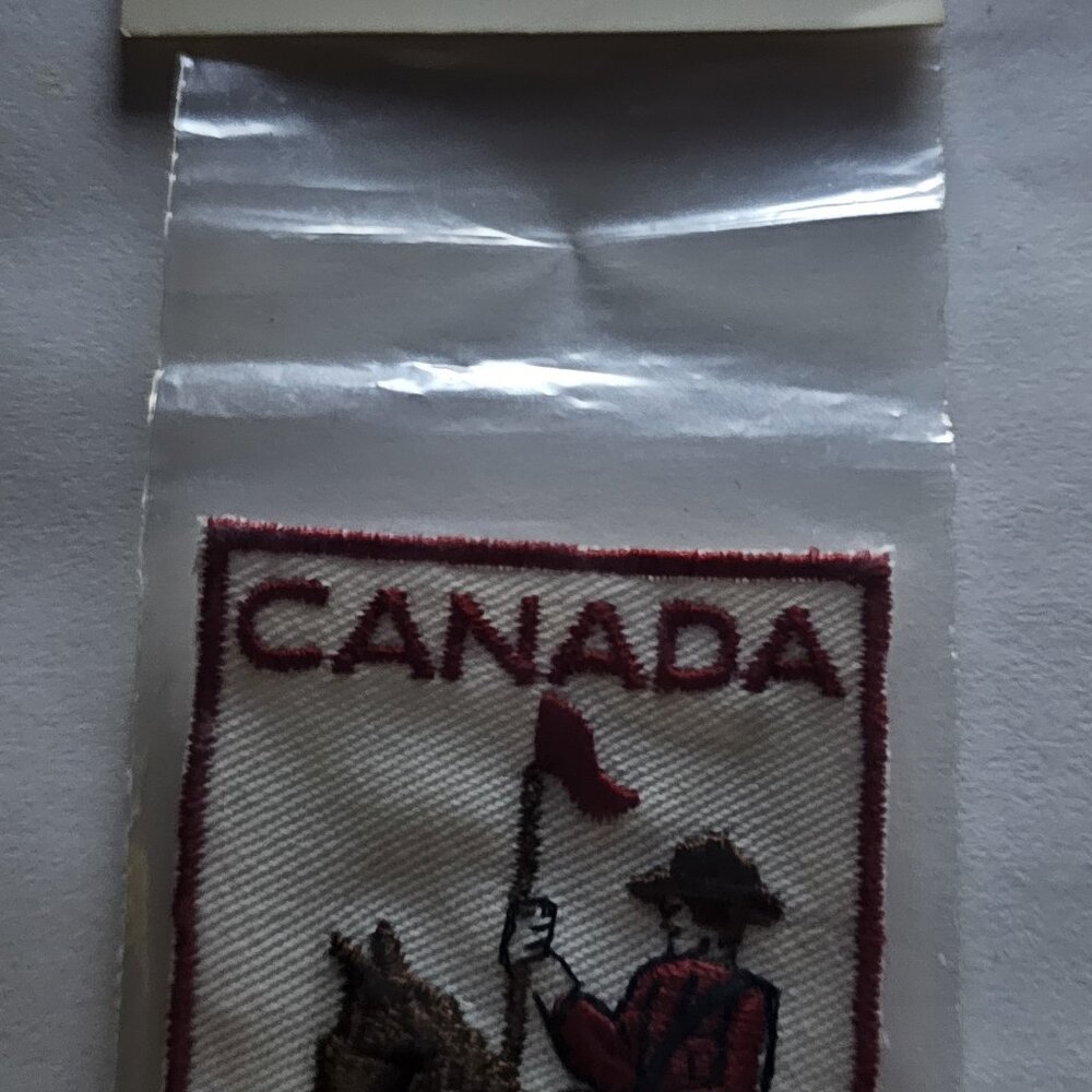 H&M Canadian Emblem Canada Souvenir Patch Royal Mounted Police